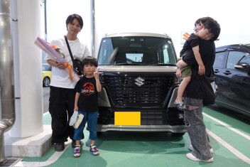 スペーシアベースのご納車、おめでとうございます！